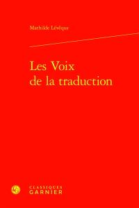 Les voix de la traduction
