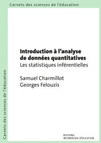 Introduction à l'analyse de données quantitatives : les statistiques inférentielles
