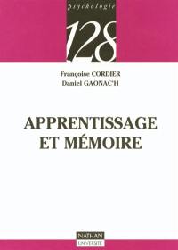 Apprentissage et mémoire