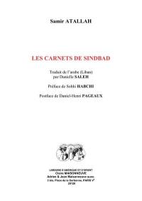 Les carnets de Sindbad