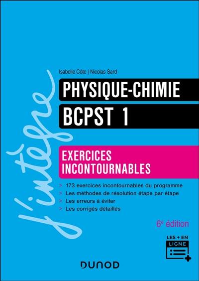 Physique chimie BCPST 1 : exercices incontournables
