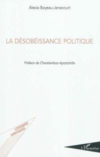 La désobéissance politique