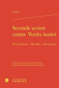 Seconde action contre Verrès (suite) : de la préture, des blés, des statues