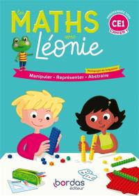 Les maths avec Léonie CE1, cycle 2 : cahiers 1 et 2 : programme 2025