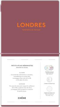 Londres : papeterie de voyage