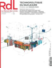 Revue des livres (La), n° 11. Technopolitique du nucléaire