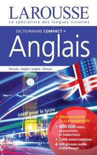 Dictionnaire compact + anglais : français-anglais, anglais-français