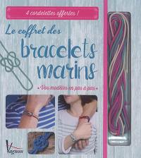 Le coffret des bracelets marins : vos modèles en pas à pas