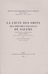 La liève des obits des prêtres filleuls de Salers