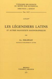 Les légendiers latins et autres manuscrits hagiographiques