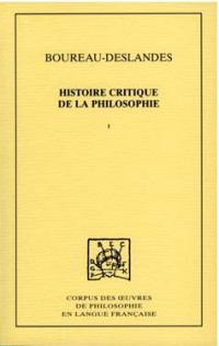 Histoire critique de la philosophie
