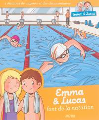 Emma & Lucas font de la natation Emma & Lucas font de la natation