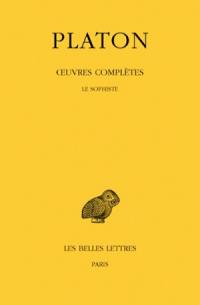 Oeuvres complètes. Vol. 8-3. Le sophiste