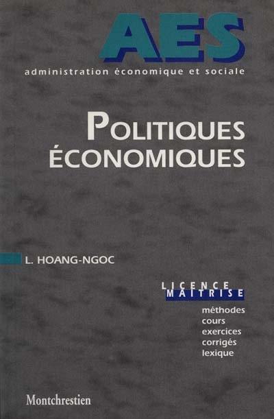 Politiques économiques Politiques économiques
