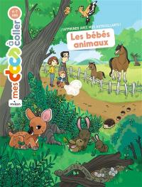Les bébés animaux : autocollants