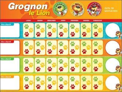 Grognon le lion : l'outil de motivation