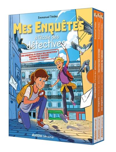 Mes enquêtes à l'école des détectives : coffret bibliothèque tomes 1 à 3 Mes enquêtes à l'école des détectives : coffret bibliothèque tomes 1 à 3