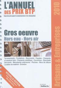 Gros oeuvre : hors eau, hors air