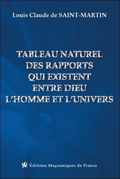 Tableau naturel des rapports qui existent entre Dieu, l'homme et l'Univers