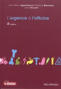 L'urgence à l'officine