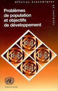 Problèmes de population et objectifs de développement