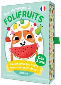 Mon premier jeu de folifruits : collectionne les fruits dans chaque couleur !