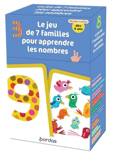 Le jeu de 7 familles pour apprendre les nombres Le jeu de 7 familles pour apprendre les nombres