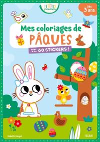 Mes coloriages de Pâques : avec + de 60 stickers !
