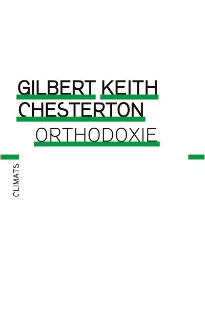 Orthodoxie Orthodoxie
