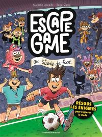 Escape game. Escape game au stade de foot