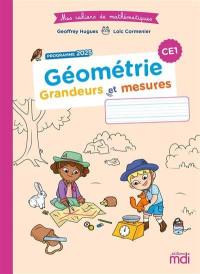 Géométrie CE1 : grandeurs et mesures : programme 2025