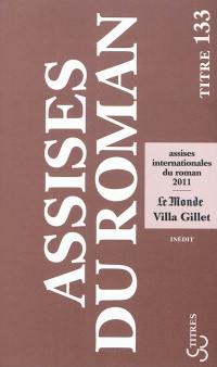 Les assises internationales du roman 2011
