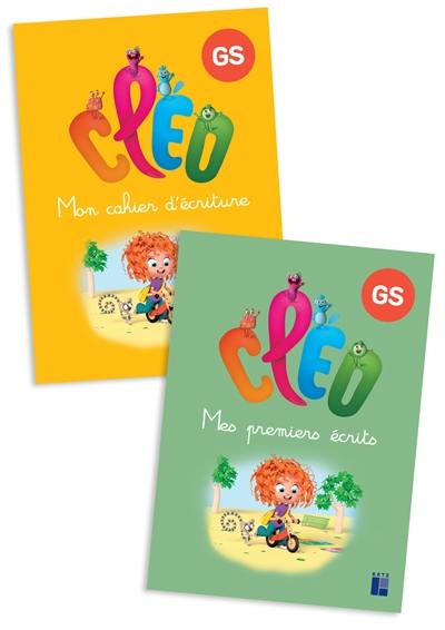 CLEO, GS : mon cahier d'écriture + mes premiers écrits CLEO, GS : mon cahier d'écriture + mes premiers écrits