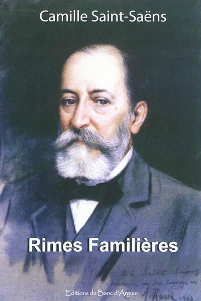 Rimes familières : poésies, 1890 Rimes familières : poésies, 1890