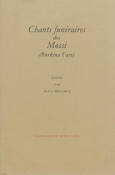 Chants funéraires des Mossi (Burkina Faso)