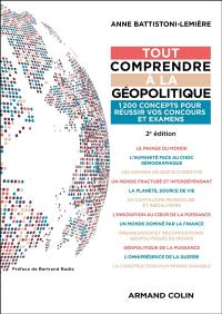 Tout comprendre à la géopolitique : 1.200 concepts pour réussir vos concours et examens