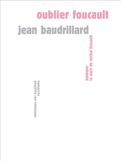 Oublier Foucault