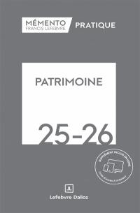 Patrimoine 2025-2026