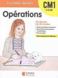 Opérations CM1, 9-10 ans : 24 séances de 20 minutes