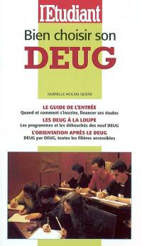 Bien choisir son DEUG