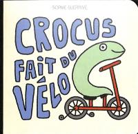 Crocus. Crocus fait du vélo