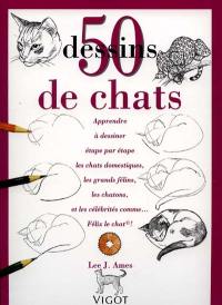 50 dessins de chats