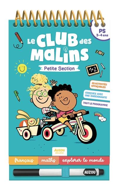 Le club des malins petite section, 3-4 ans