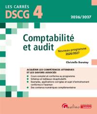 Comptabilité et audit, DSCG 4 : nouveau programme 2026-2027