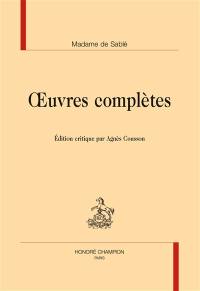 Oeuvres complètes