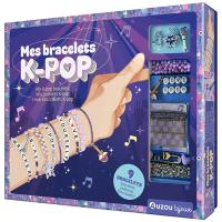 Mes bracelets k-pop. My k-pop bracelets. Mis pulseras k-pop. I miei braccialetti k-pop