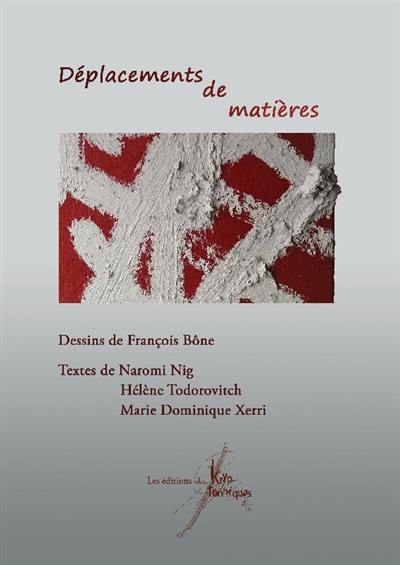 Déplacements de matières