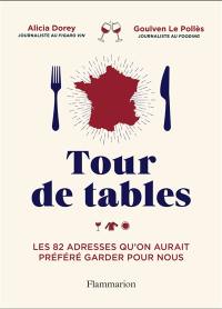 Tour de tables : les 82 adresses qu'on aurait préféré garder pour nous Tour de tables : les 82 adresses qu'on aurait préféré garder pour nous