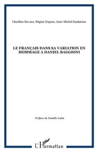 Le français dans sa variation