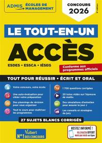 Accès : ESDES, ESSCA, IESEG : le tout-en-un, concours 2026